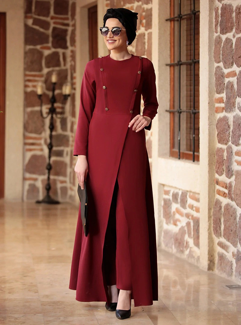 Yh14 Middle East Dress Women&prime;s Banquet Dress Muslim Worship Gown