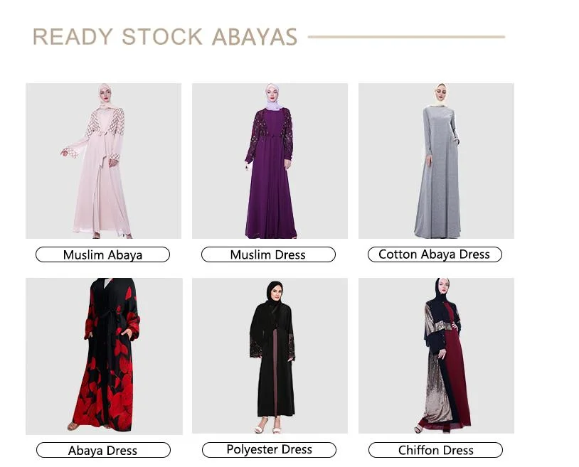 Muslim Sunday Dress Large Women&prime;s Clothing