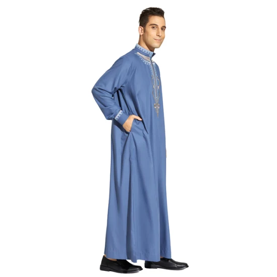 Cheap Price Wholesale Muslim Islamic Clothing Fashion Muslim Abaya Arab Robe Long Gown Hijab Jalabiya Dubai Thobe Muslim Clothes