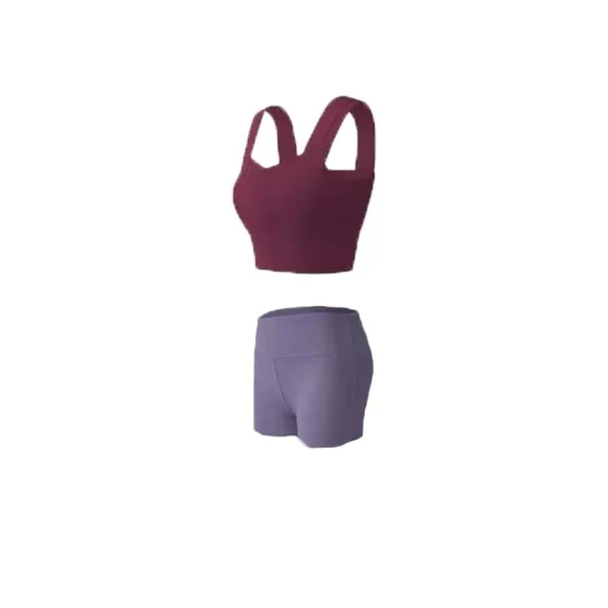 Customize High Quality Breathable Yoga Shorts & Vest